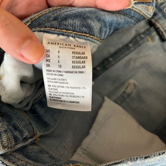 American Eagle Outfitters Denim Button-Up Mini Skirt - Picture 4 of 4